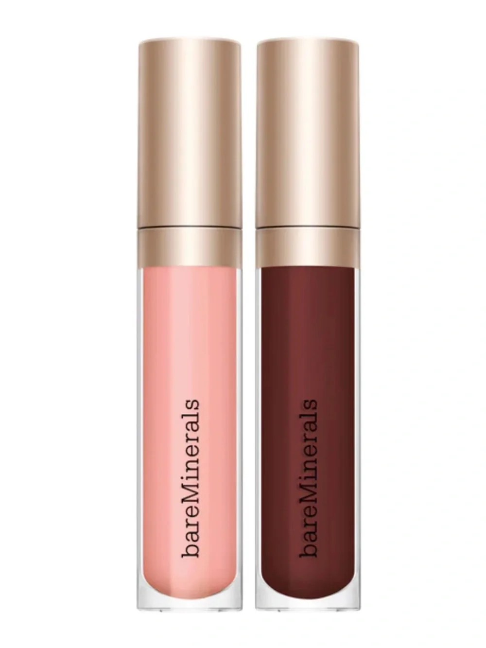 bareMinerals GLEAM ON LIP GLOSS-BALM DUO 4ml X 2 BRAND NEW IN BOX